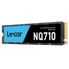 LEXAR NQ710 SSD NVMe M.2 2TB PCIe 4.0 (čtení max. 5000MB/s, zápis max. 4000MB/s)