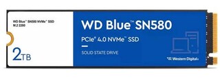 WDC BLUE SN580 NVMe SSD WDS200T3B0E 2TB M.2 2280 TLC (4150/4150MB/s, 600K/750K IOPs, SSD)