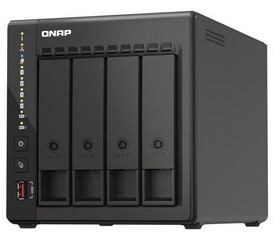 QNAP TS-453E-8G TurboNAS server s RAID, 4GB DDR4, pro 4x3,5/2.5