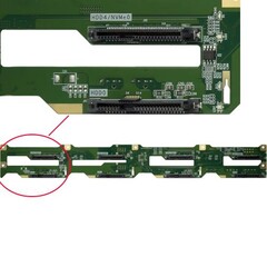 INTER-TECH backplane BP-4708-NVMe, 8 portů, bootovatelná