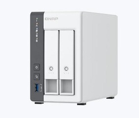 QNAP TS-216G TurboNAS server s RAID, 4xjádro 2.0GHz, fix 4GB DDR, pro 2x 3,5/2,5in SATA3 HDD/SSD (USB3.2g1 + 1xGLAN+1x2.5GLAN) datové úložiště