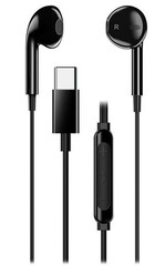 GENIUS sluchátka HS-M365 černý mikrofon, ovládání hlasitosti, USB-C