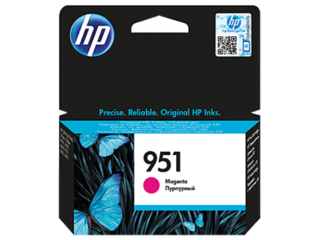 HP CN051AE originální náplň purpurová č.951 malá (cca 700 stran, magenta, pro OJ 8610, 8620)