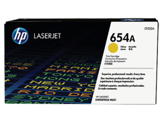 HP CF332A yellow toner č.654A cca 15000str. (HP CLJ M651, žlutý)