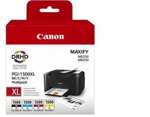 CANON PG-1500XL (BK, C, M, Y) MULTIPACK náplň barevná