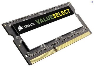 CORSAIR 8GB SO-DIMM DDR3L PC3-12800 1600MHz CL11-11-11-28 1.35V (8GB)
