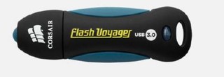 CORSAIR Voyager 128GB USB3 flash drive (max 190MB/s čtení, max 60MB/s zápis, vodě odolný a pogumovan