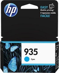 HP C2P20AE originální náplň azurová č.935 cca 400 stran (cyan, pro HP OfficeJet 6830, 6820, 6220, 62