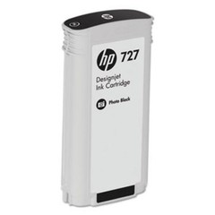 HP B3P23A náplň č.727 foto černá 130ml photo black (designjet T1500, T920, T2500)