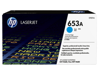 HP CF321A cyan toner č.653A cca 16500str. (HP CLJ M680, azurový)