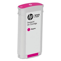 HP B3P20A náplň č.727 purpurová 130ml magenta (designjet T1500, T920, T2500)