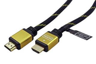 KABEL HDMI High speed+ethernet 1.4, 2.0m zlacené konektory ROLINE