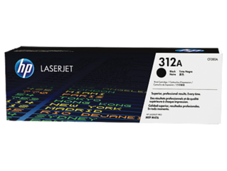 HP CF380A black toner malý č.312A cca 2400str. (HP LJ Pro M476)