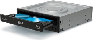 LG BH16NS55 BLU-RAY internal blu-ray zapisovačka black BULK (16x BD, DVD max16x, CD max 48x, černá)