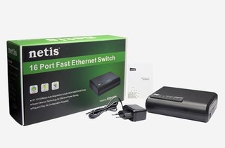NETIS ST3116P 16xTP 10/100Mbps 16port switch