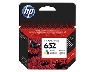 HP F6V24AE náplň č.652 tří-barevná cca200 stran (pro DJ Advantage 3835, 3775, 3785, 3635, 3636, 2135