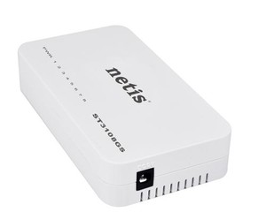 NETIS ST3108GS GBit switch, 8x 10/100/1000Mbps 8port mini size