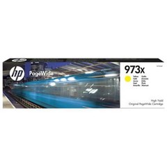 HP F6T83AE náplň č.973X žlutá velká (cca 7000 stran, yellow, pro PageWide Pro 477, Pro 452