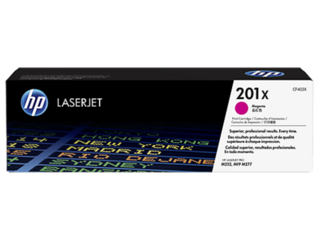 HP CF403X magenta toner č.201X velký cca 2300 str. (HP CLJ M252, M277, M274, purpurová, ColorSphere