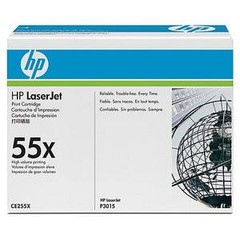 HP CE255X černý toner č.55X velký black 12500 stran (LJ P3015, PRO 500 521DN)