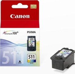 CANON CL-511 originální náplň barevná (color CL511) pro MP240, MP260, MP270, IP2700 malá (CL511)