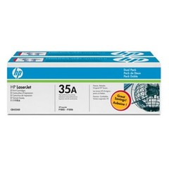 HP CB435AD originální toner = 2pack (= 2x CB435A) toner č.35A černý 1500str. (LJ P1005, P1006)