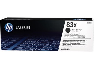 HP CF283X černý toner č.83X cca 2200str. (pro LJ PRO M201, M225, black)