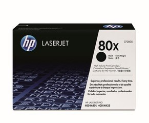 HP CF280X černý toner č.80X velký 6900str. (pro LJ PRO 400, M401, M425, black)