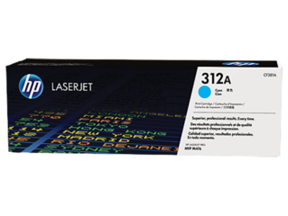 HP CF381A cyan toner č.312A cca 2700str. (HP LJ Pro M476, azurový)