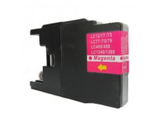 BROTHER LC-1240M, LC-1280M kompatibilní náplň purpurová Magenta (LC1240M, LC1280M)