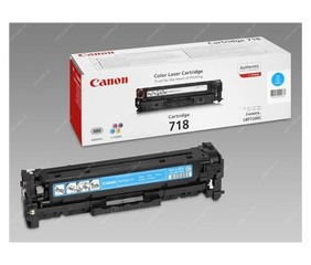 CANON CRG-718C toner Cyan - 2.9K (CRG718C) (azurová)