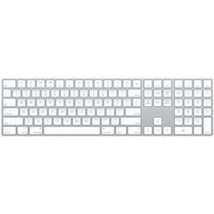 APPLE Magic Keyboard CZ s numerickými klávesami (wireless, bezdrátová klávesnice bílá)