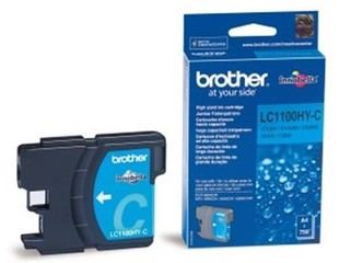 BROTHER LC-1100HY-C cartridge Cyan - 750 stran