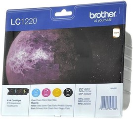BROTHER LC-1220 cartridge Color - sada inkoustů + černá