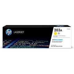 HP CF542A originální toner žlutý č.203A cca 1300str. (pro CLJ PRO M280, M281, M254, yellow)