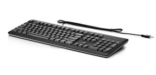 HP klávesnice česká černá USB, Keyboard CZ