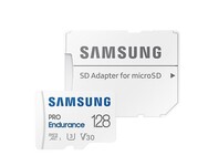 SAMSUNG micro SD card SDXC 128GB PRO Endurance class10 UHS-I U3 V30 (+ 1x adapter microSD na SD)